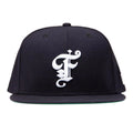 Feature x New Era Old English Fitted Hat Navy