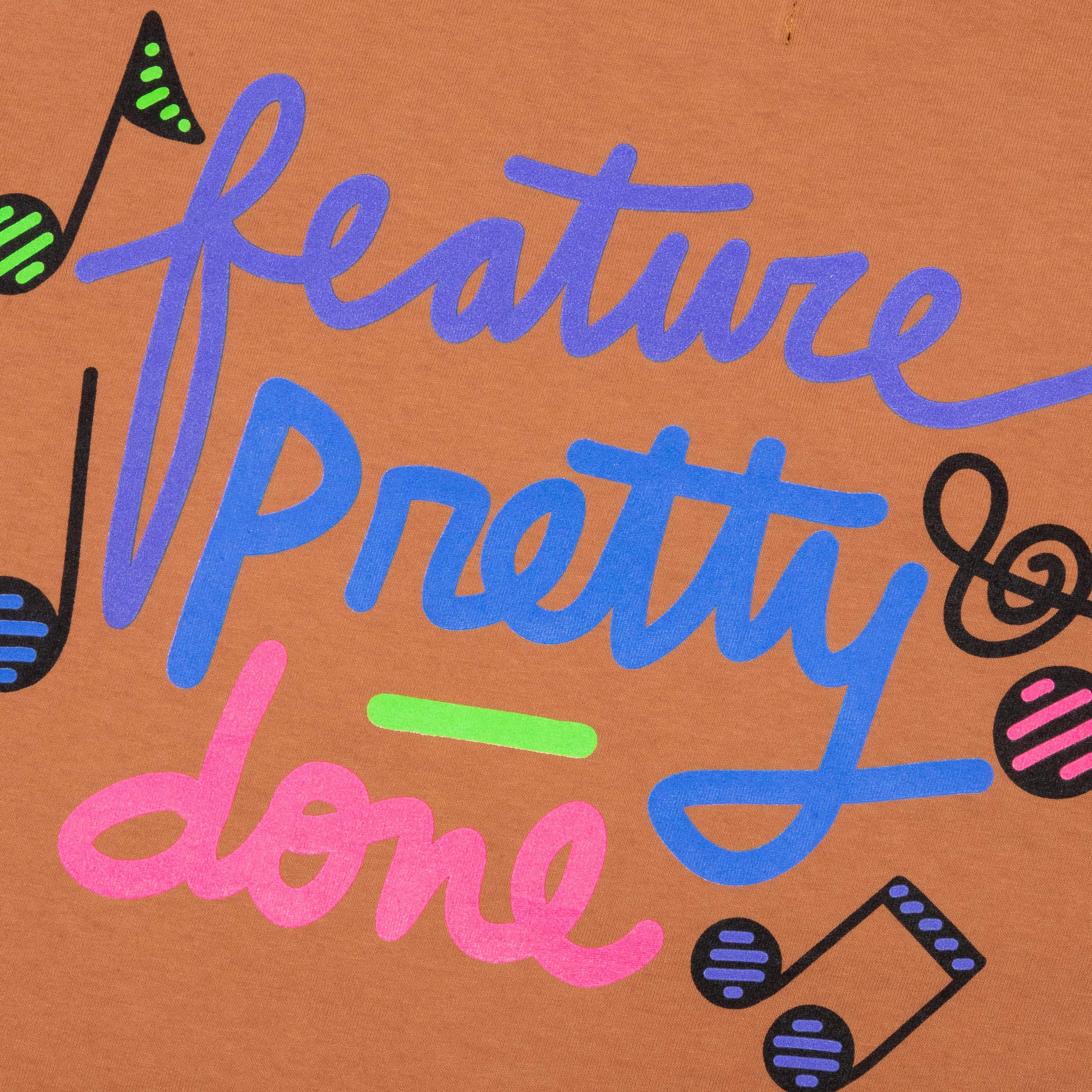 Feature x Pretty Done Future Sounds Tee Almond