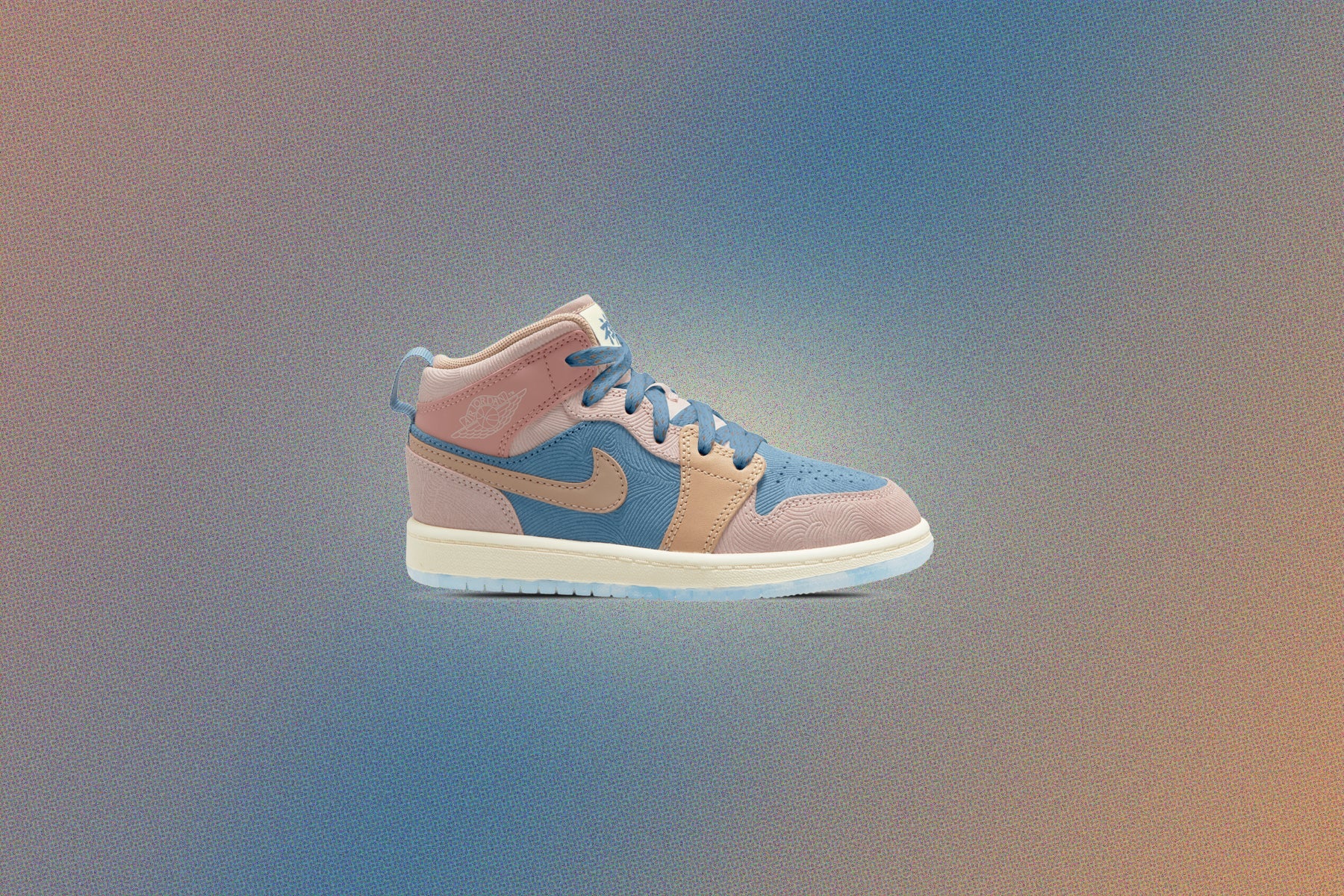 Jordan 1 Mid SS PS Zen Aegean Storm Hemp Pink Oxford