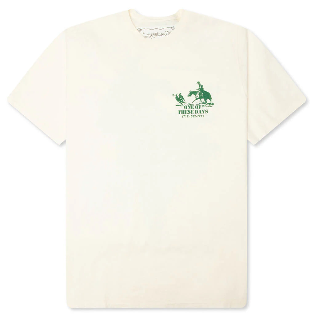 Round Up T Shirt Bone