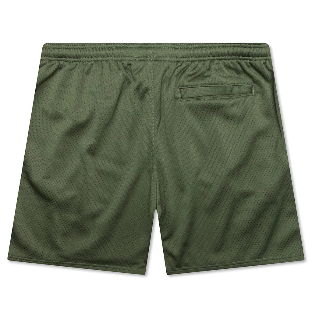 Big Basic Mesh Short Olive