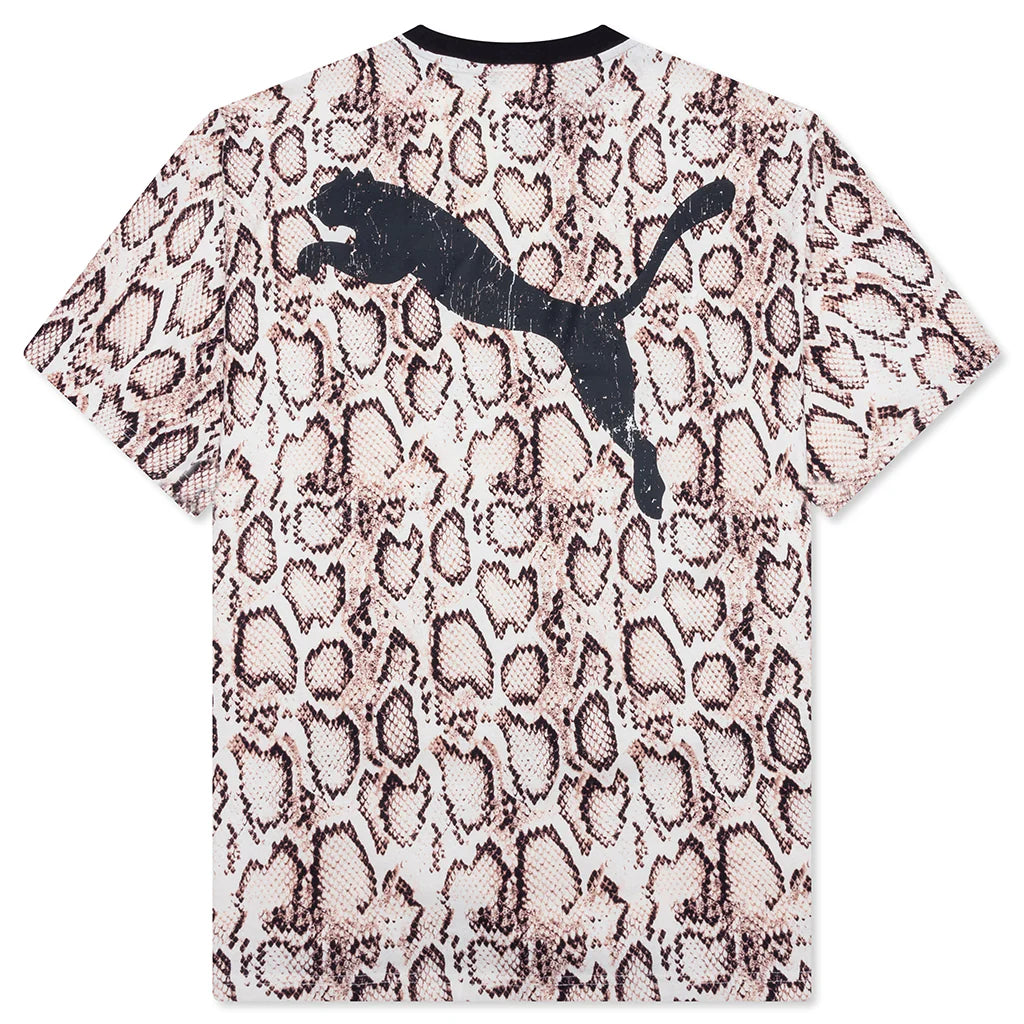 Puma x AAP Rocky Snakeskin Tee Frosted Ivory