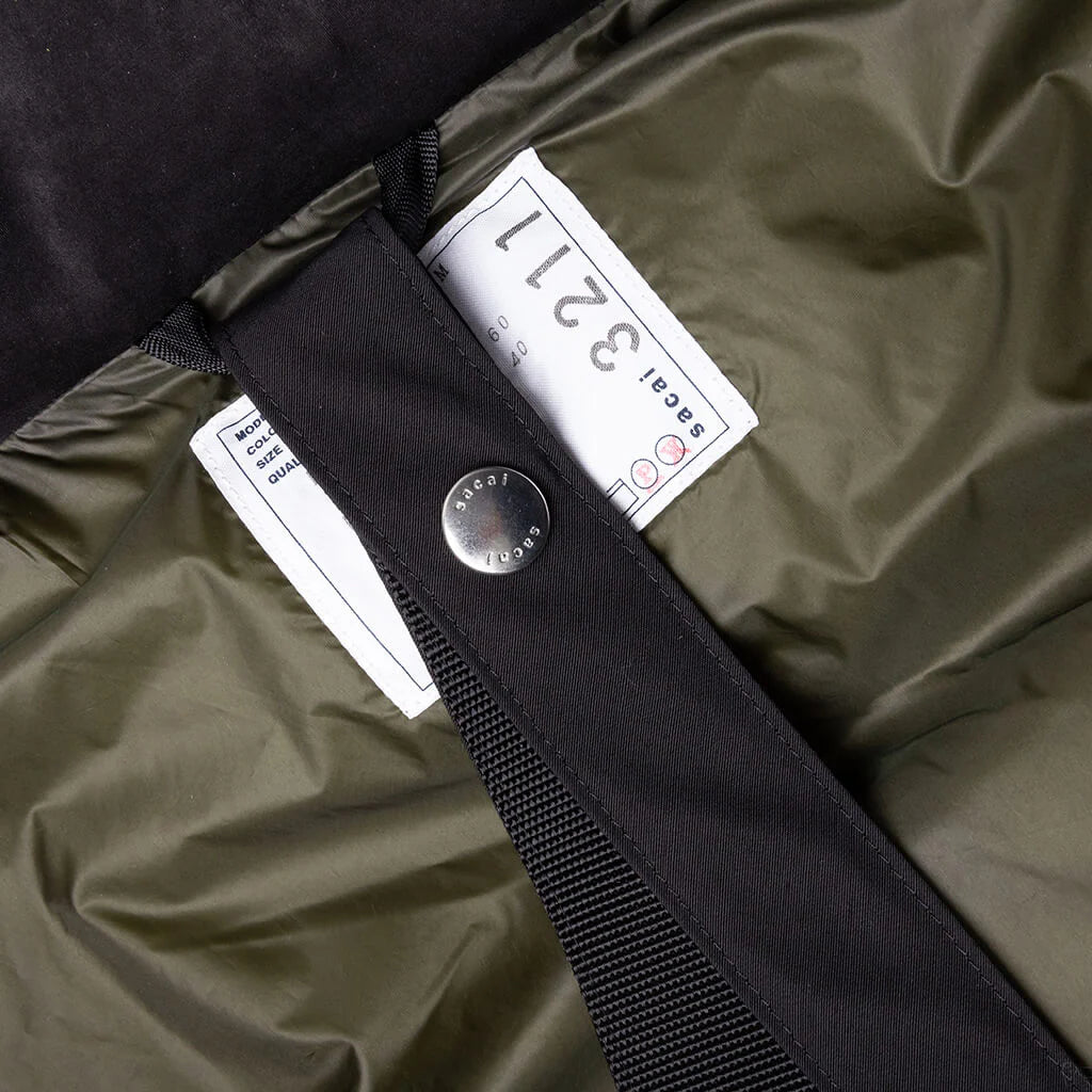 Matte Taffeta Reversible Blouson Black