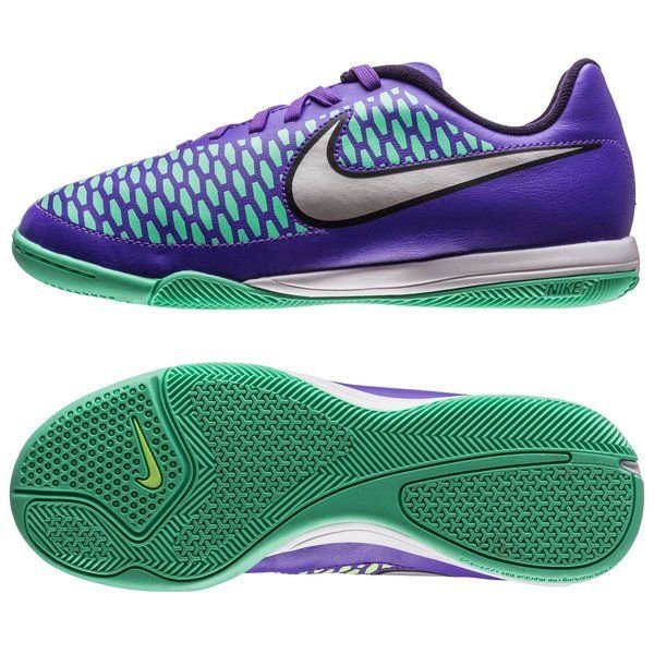 Nike JR Magista Onda IC Indoor Soccer Shoes Hyper Grape Dark Citron