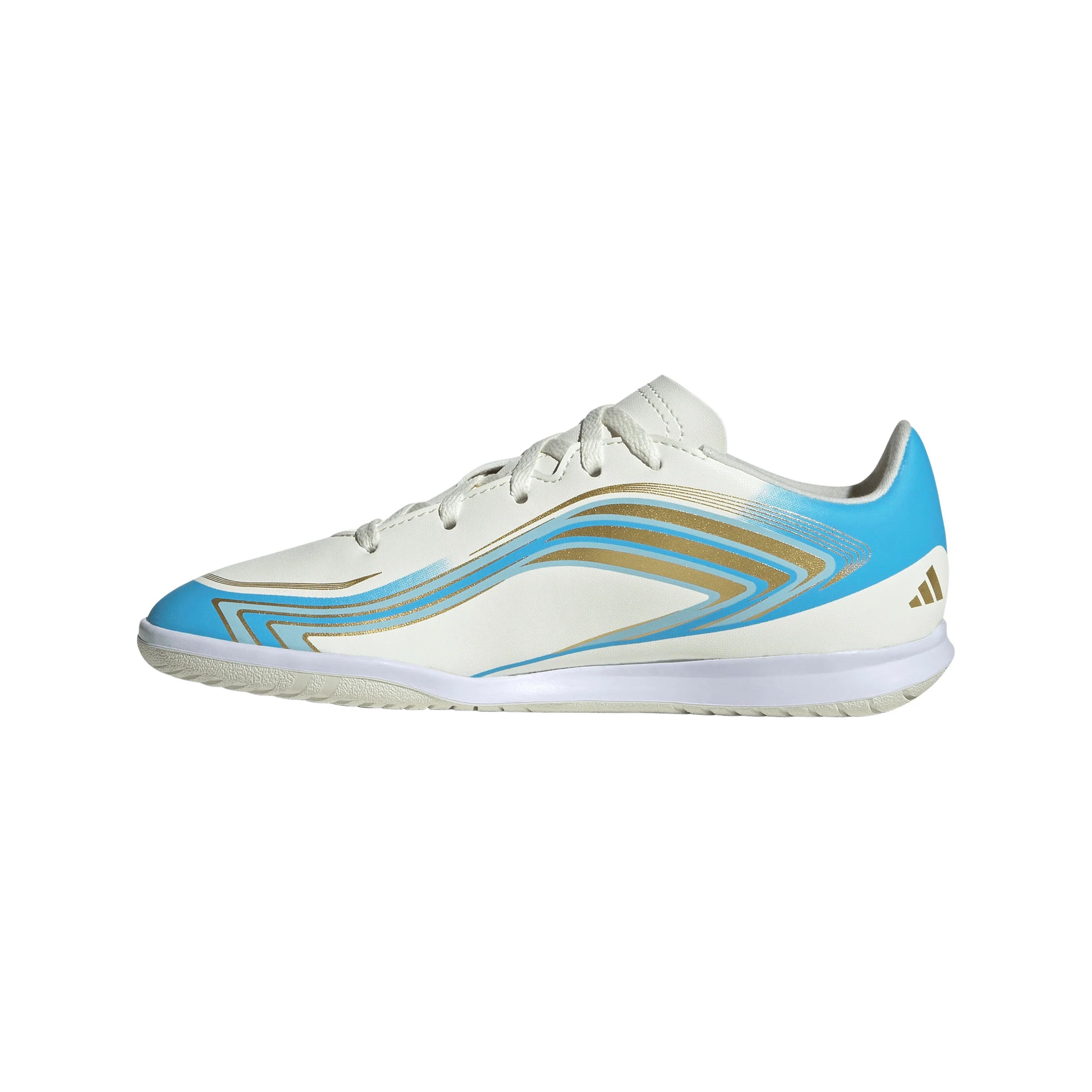 adidas F50 Messi Club IN Indoor Youth Soccer Shoes Blue