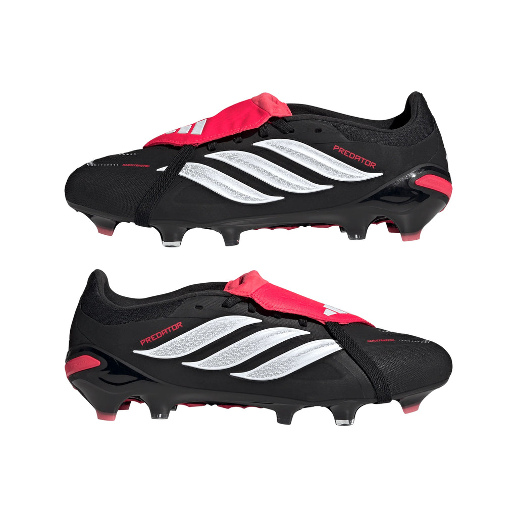 adidas Predator Pro Fold Over Tongue FG Firm Groun Mens Soccer Cleats Black White