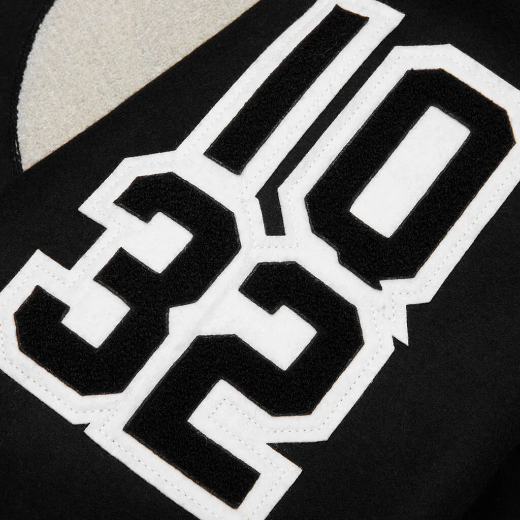 Saint M6 x Bounty Hunter Snt Hunter Varsity Jacket Black