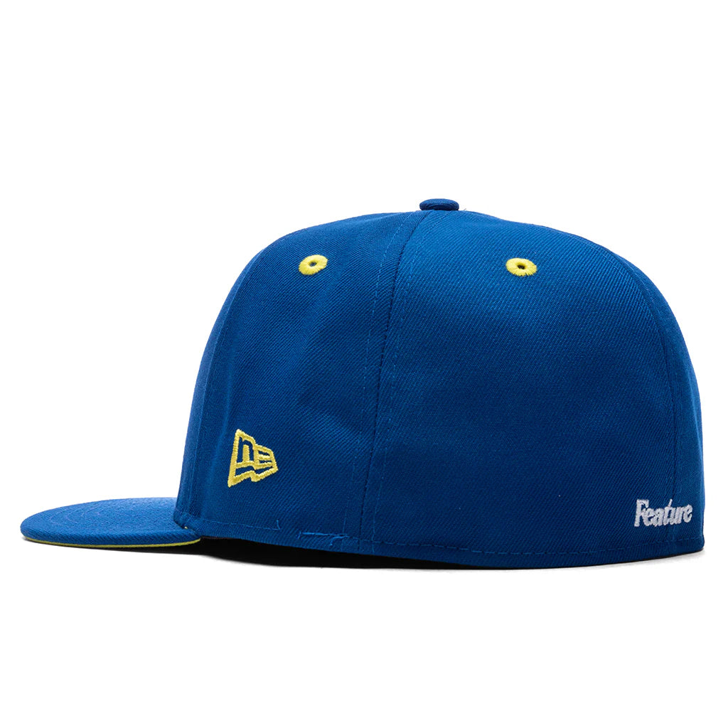 Feature x New Era 59FIFTY Collegiate F Blue Azure Yellow