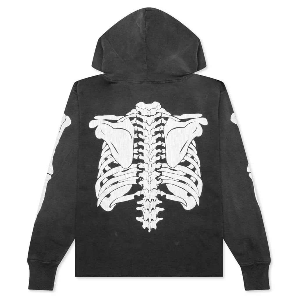 Saint Michael x Vlone Bone Hoodie Black