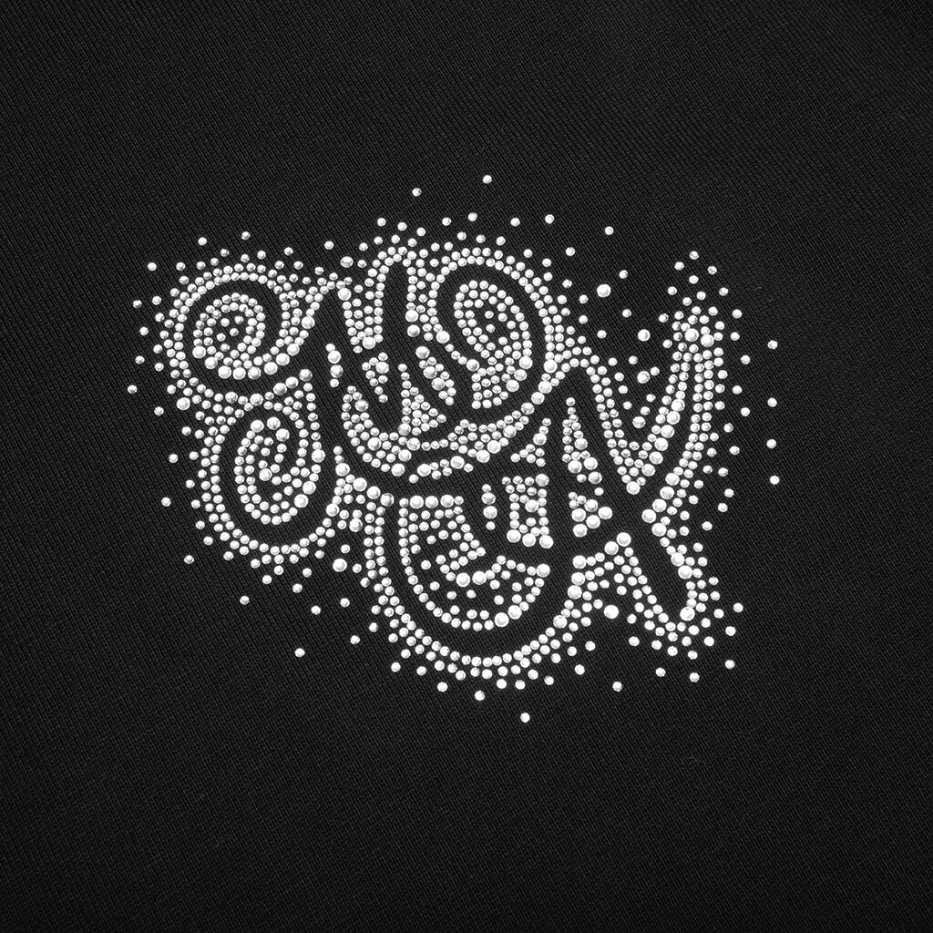 Crystal Burst Ma Swirl O S Tee Black