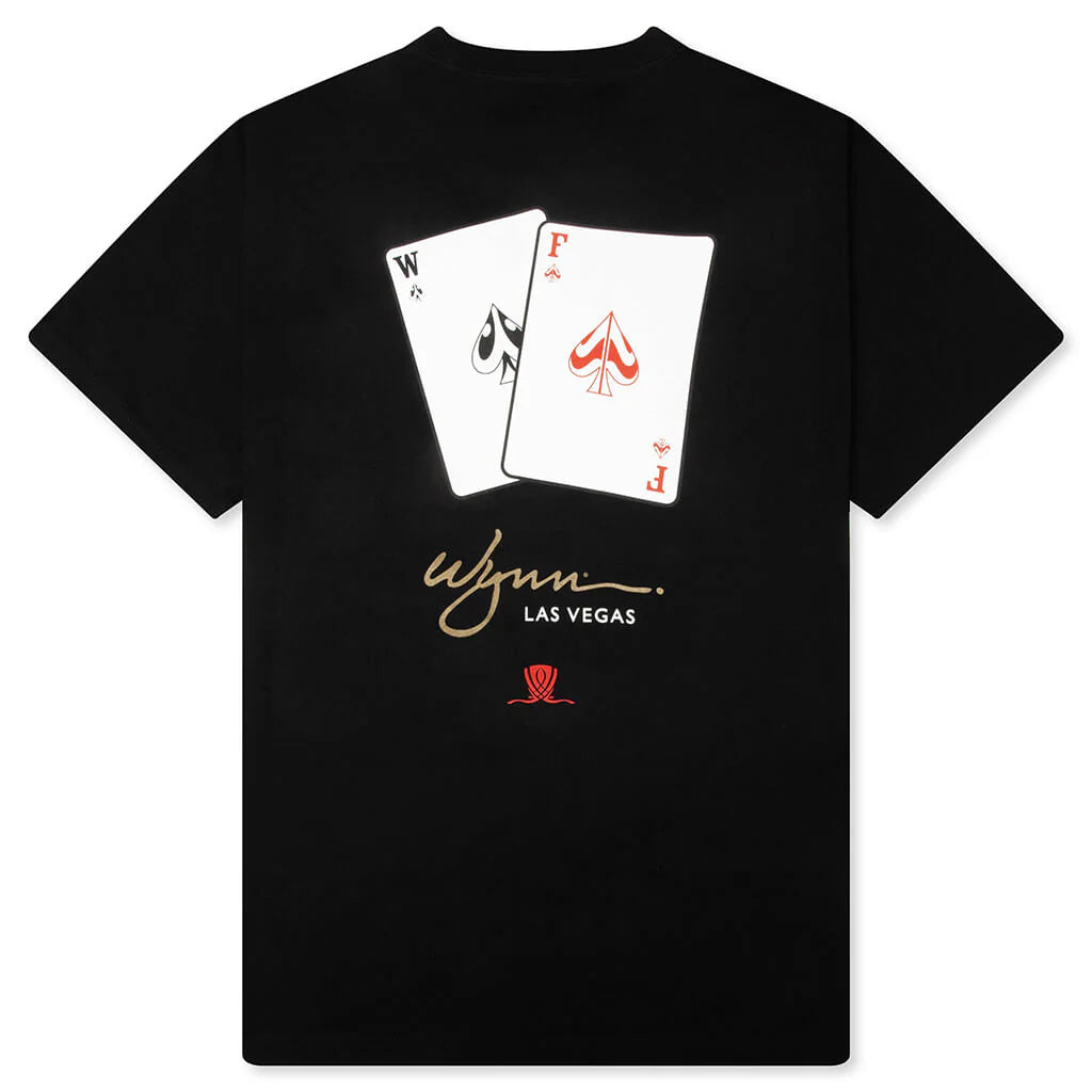 FEATURE x Wynn Cards Tee Black