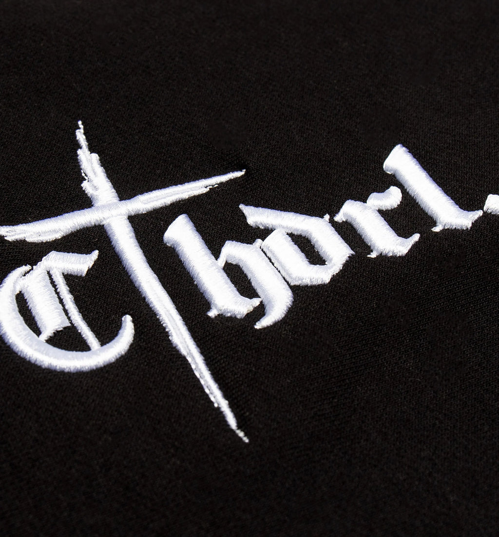 Grace Fleece Mens Crewneck Black