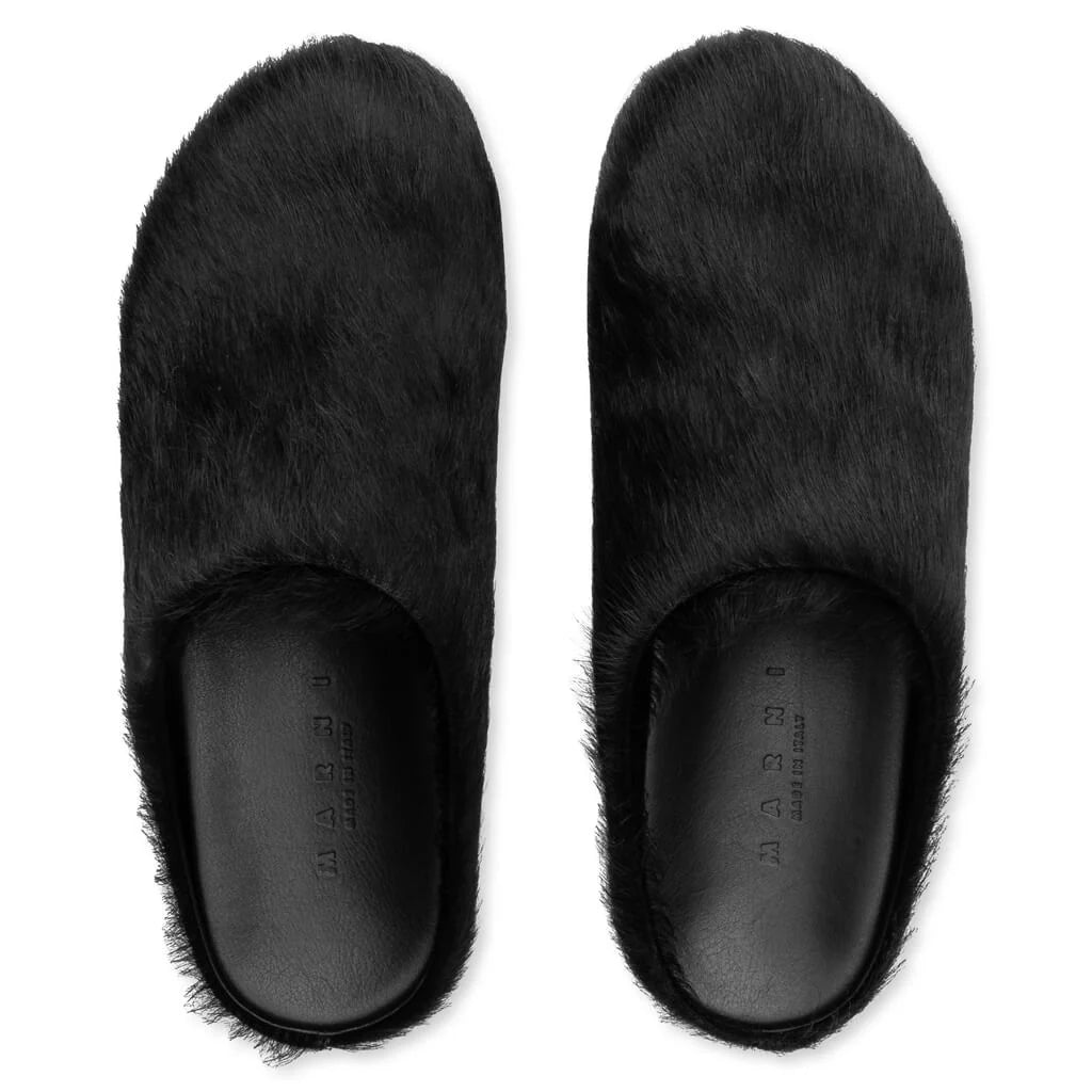 Womens Sabot Black