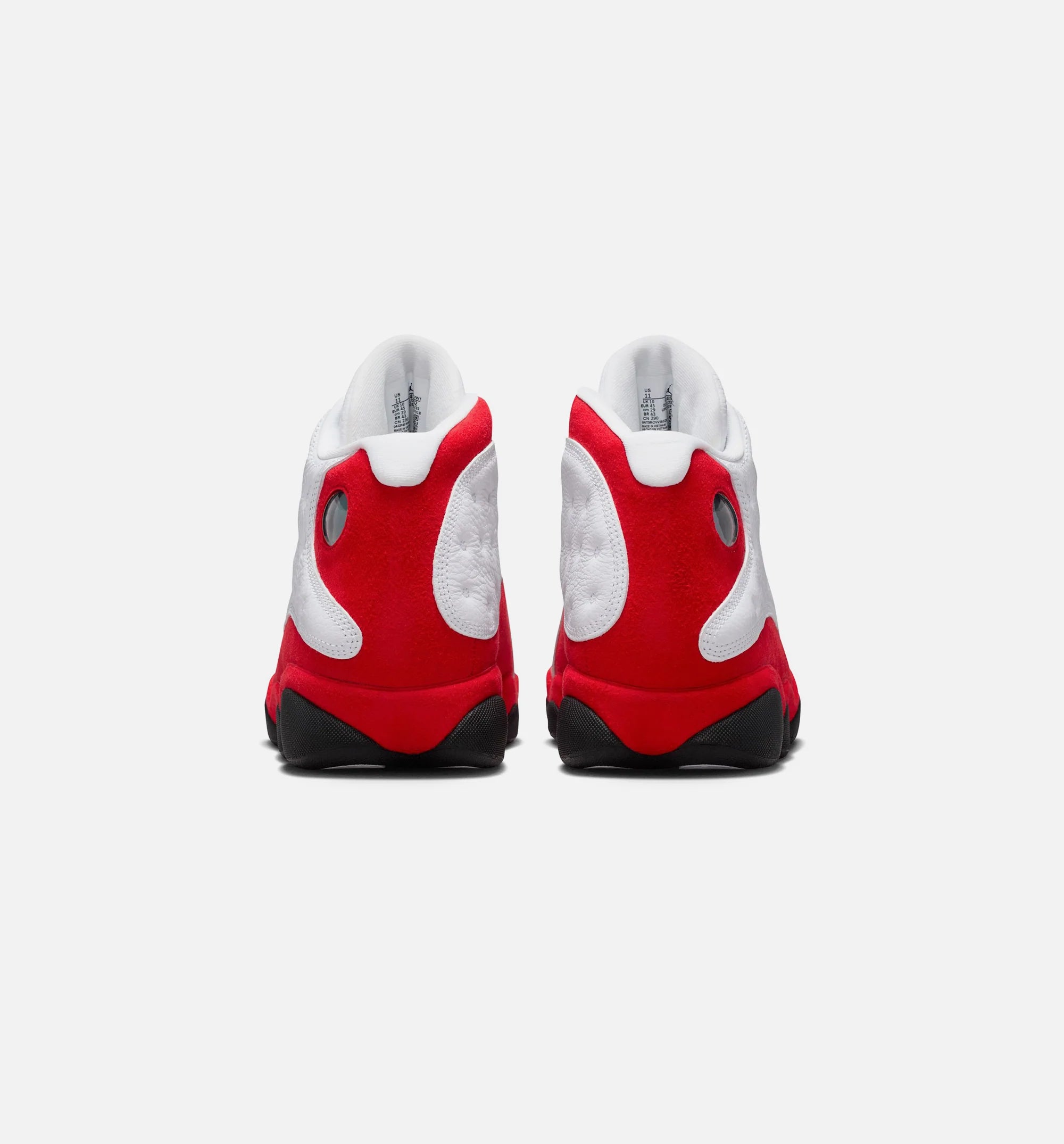 Air Jordan 13 Retro White And University Red Mens Lifestyle Shoe White Black True Red