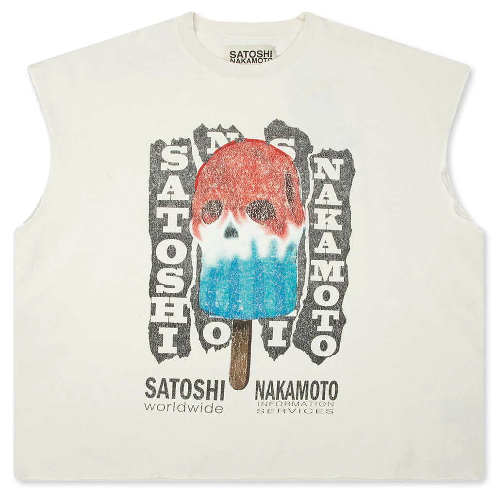 Info Services Tee Vintage White