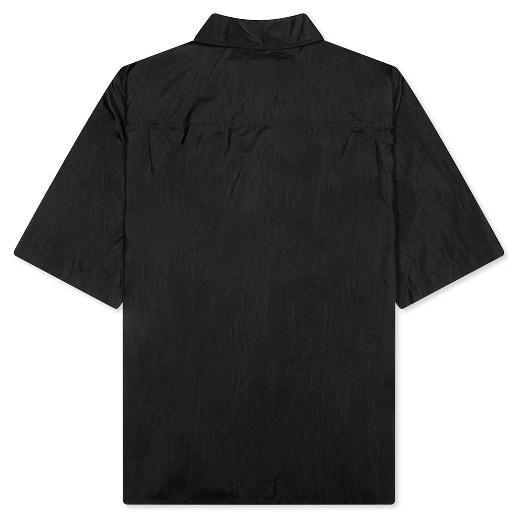 Silk And Nylon Shirt Black