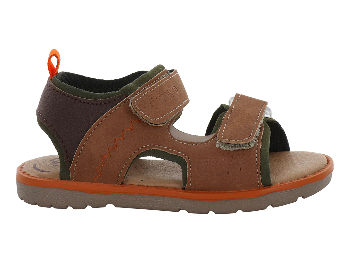 Sandalias VAVITO Color Camel para Niño