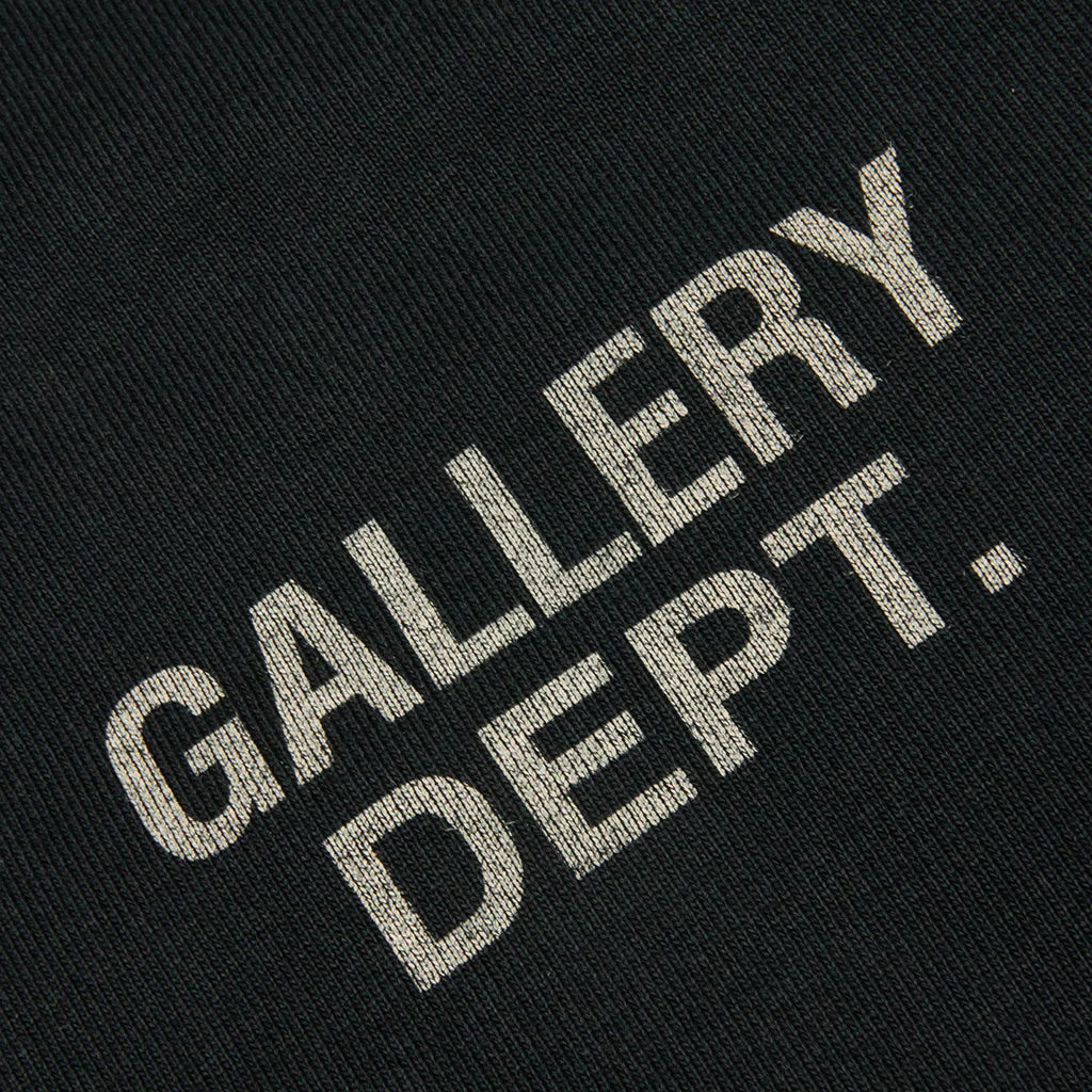 90s GD Logo Hoodie Vintage Black