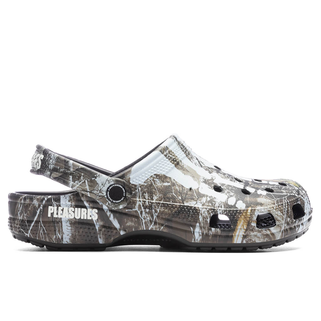 Pleasures x Classic Clog Camo