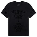 Boxy Fit T Shirt Black