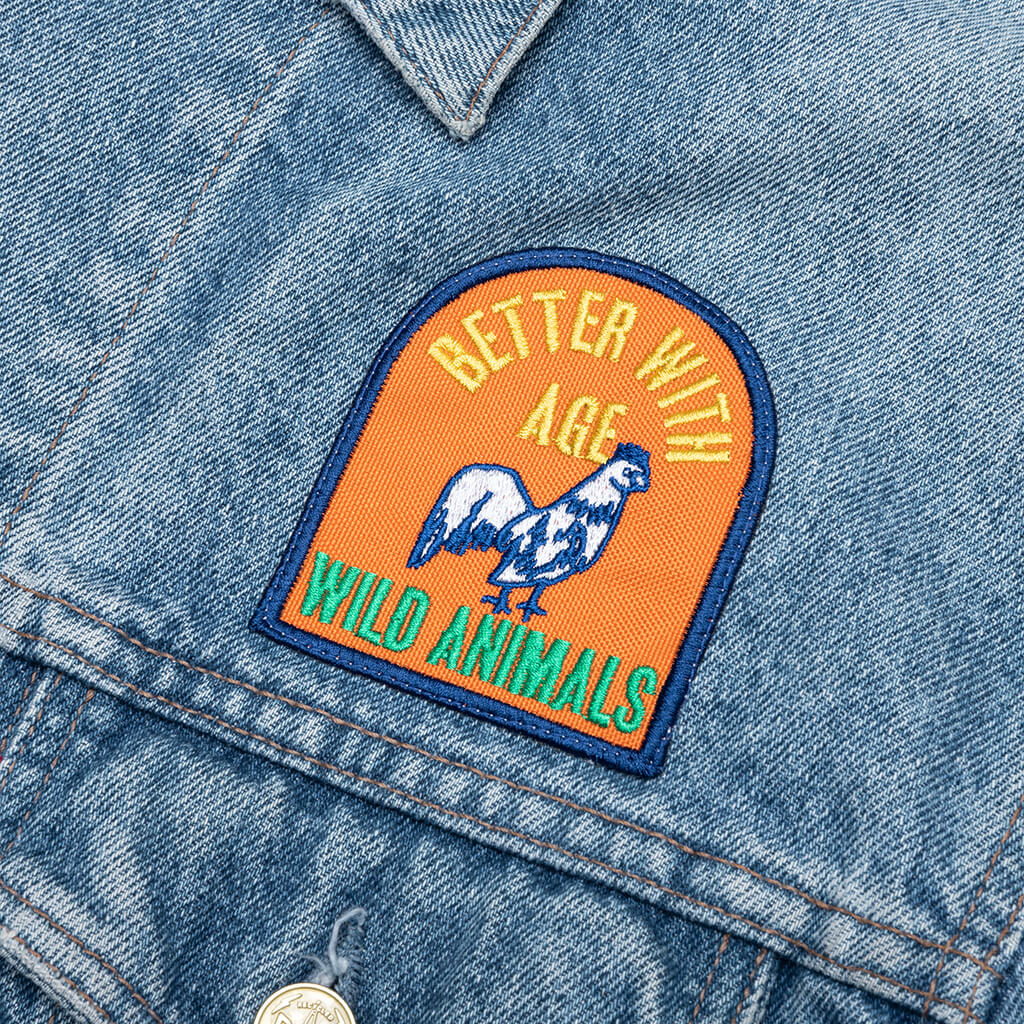 Portrait Denim Jacket Multi