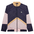 Track Jacket Tan Rose Deep Purple