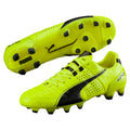 PUMA King II FG Safety Yellow Black