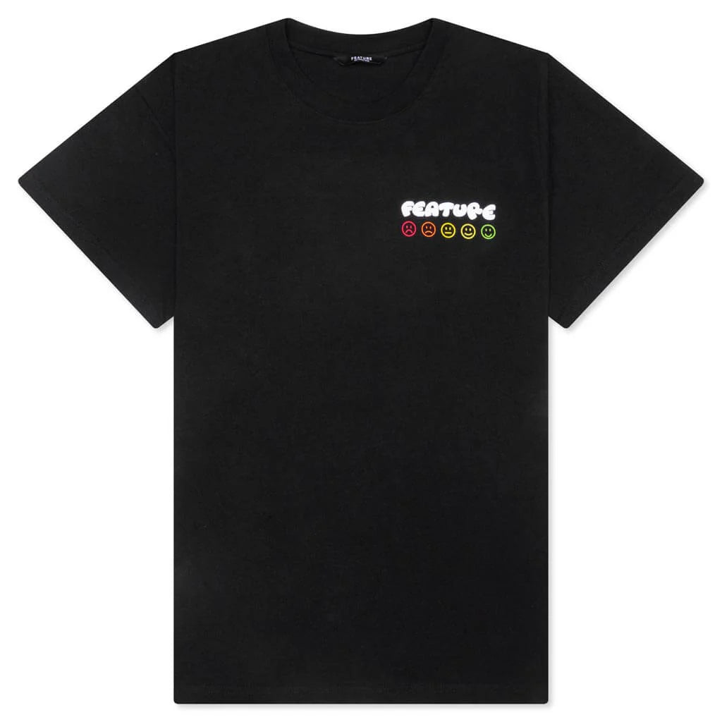 Mood Meter Tee Black