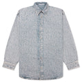 Relaxed Fit Denim Shirt Blue Beige