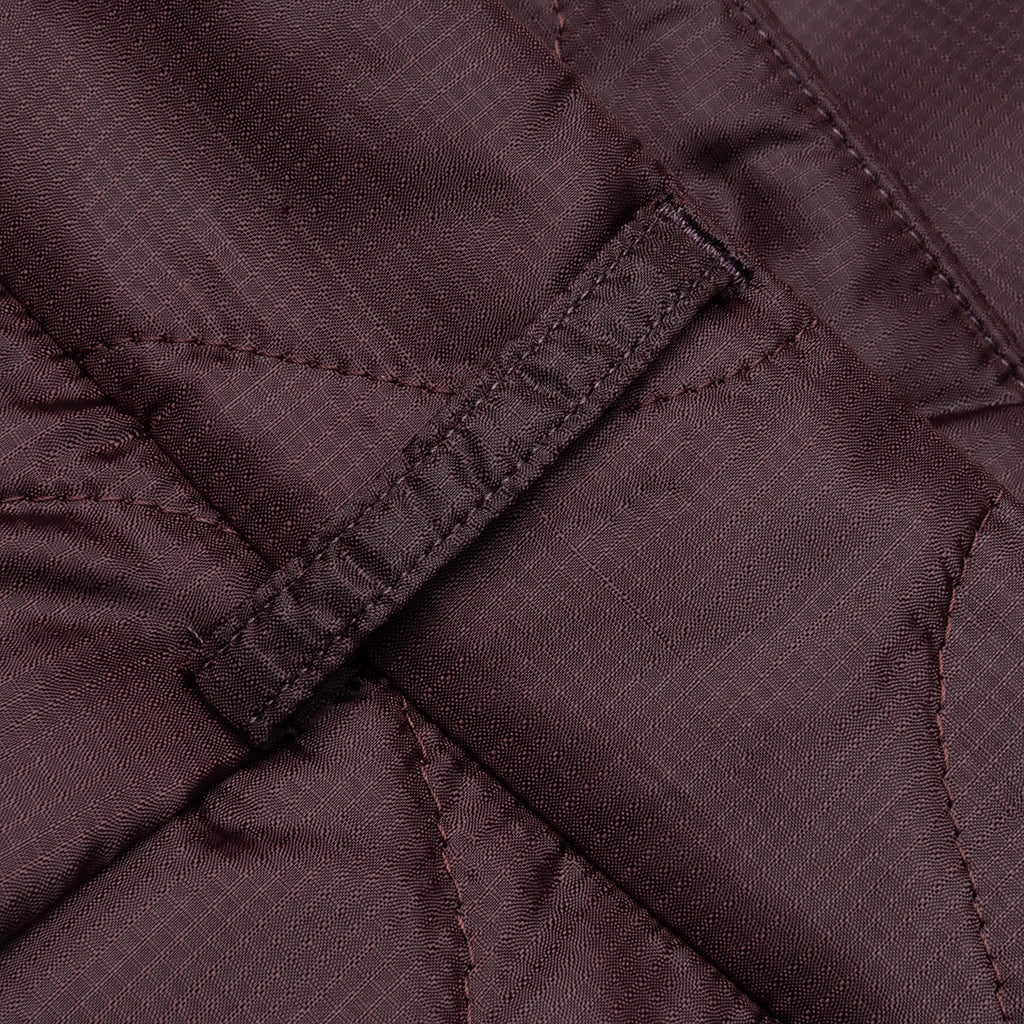 Pleaded Padded Shorts Auburn