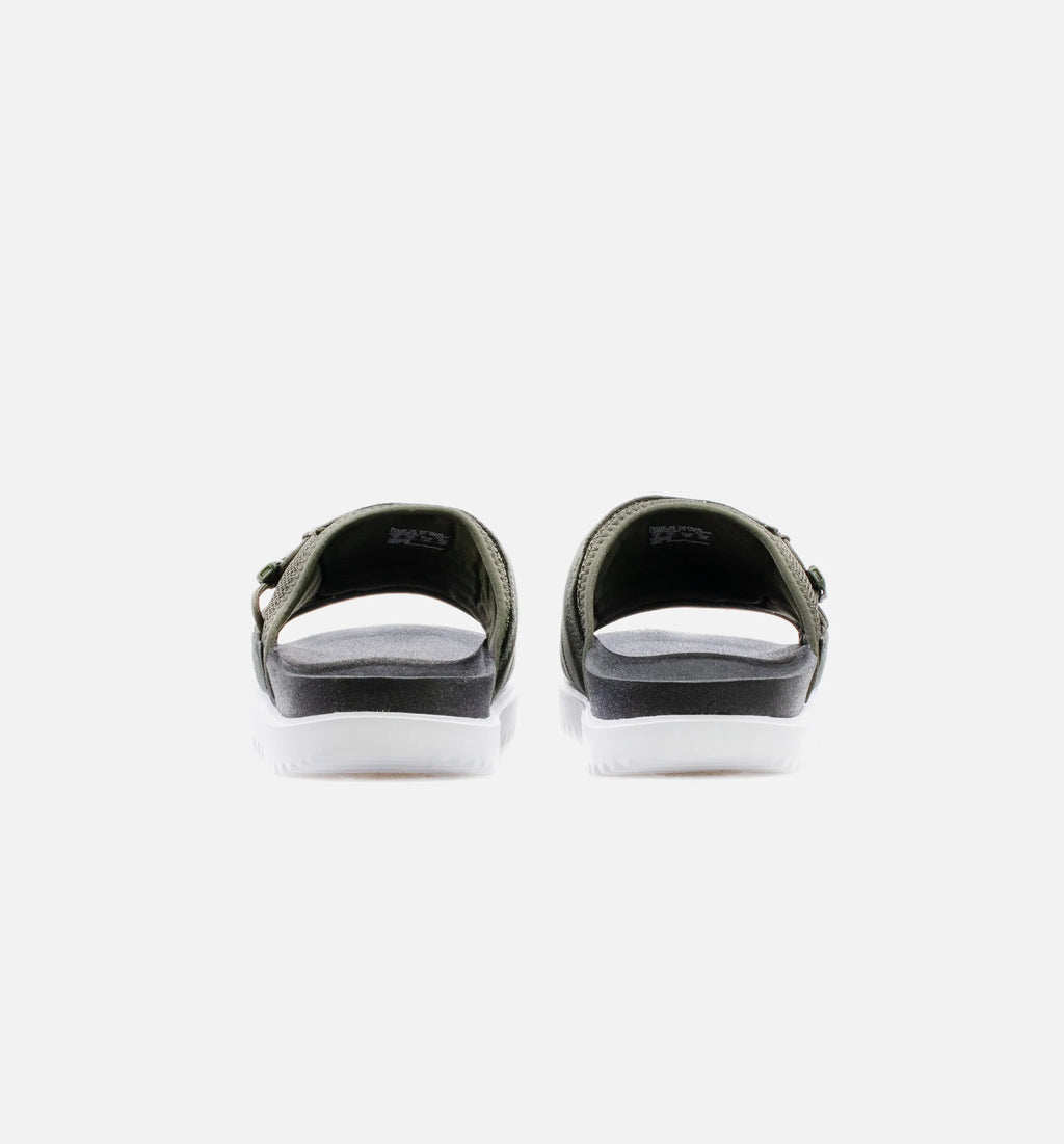 Asuna Slide Sequoia Mens Sandal Olive Black