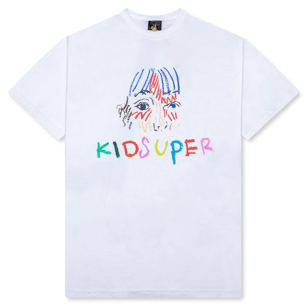 Crayon Tee White