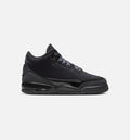 Air Jordan 3 Retro Black Cat Grade School Lifestyle Shoe Black Dark Charcoal Black Free Shipping