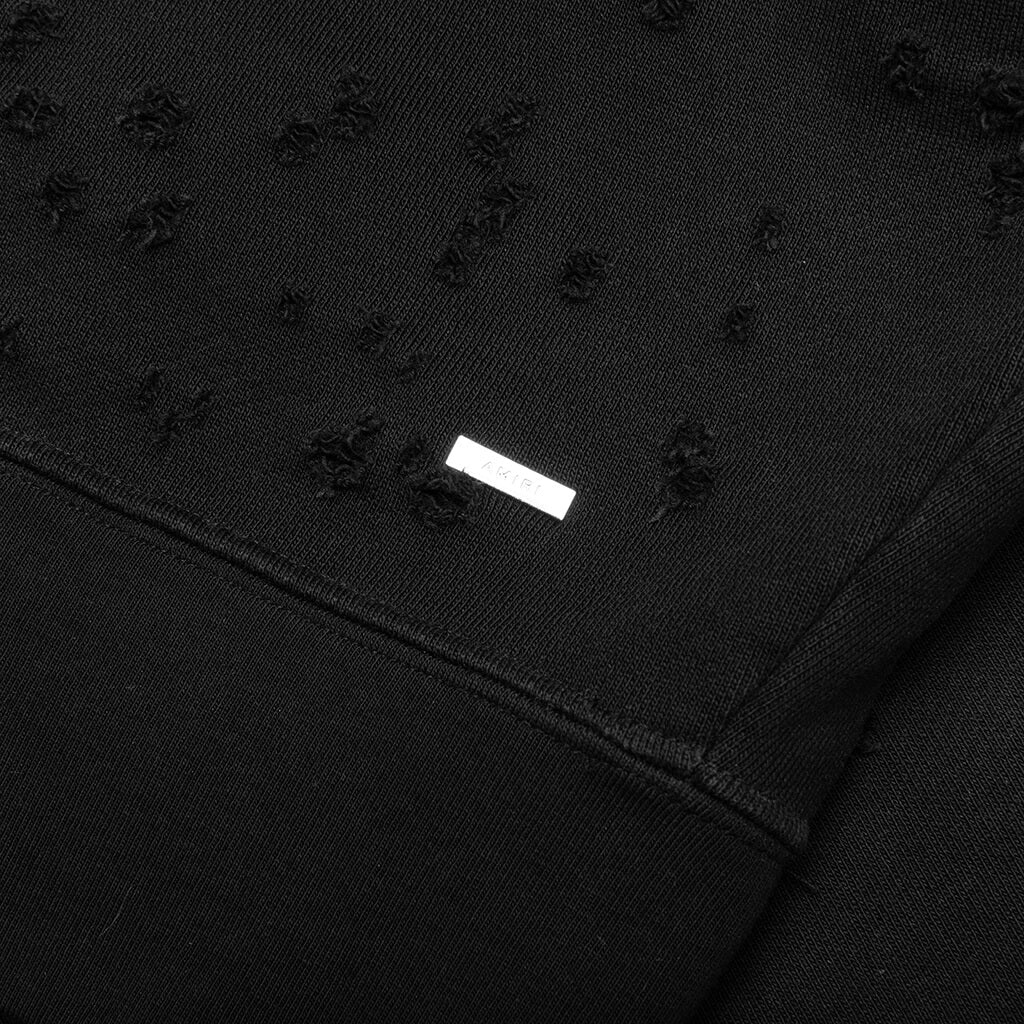 Ma Shotgun Embroidered Hoodie Black