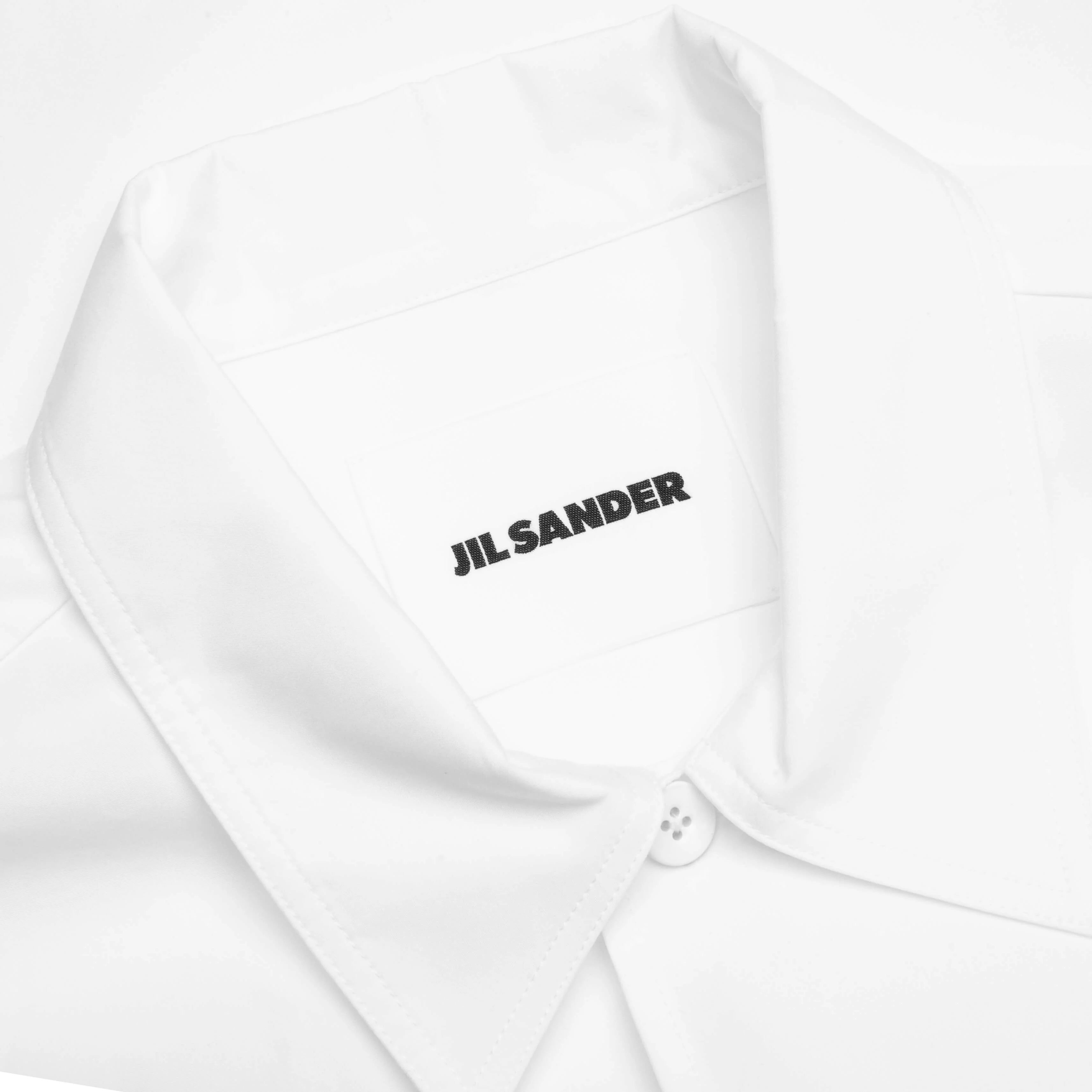Heavy Organic Cotton Poplin Shirt Optic White