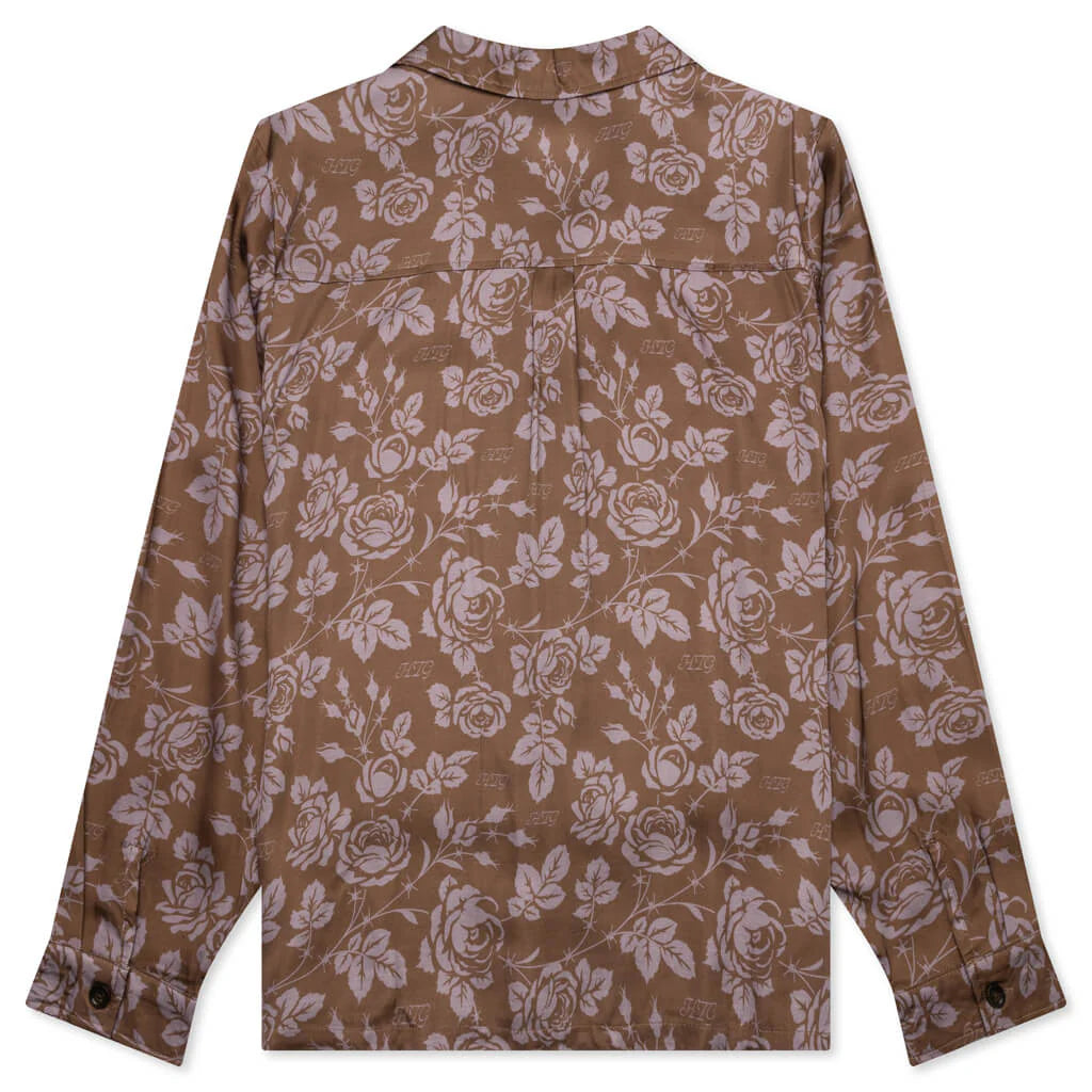 Honor the Gift Patterned Woven L S Brown