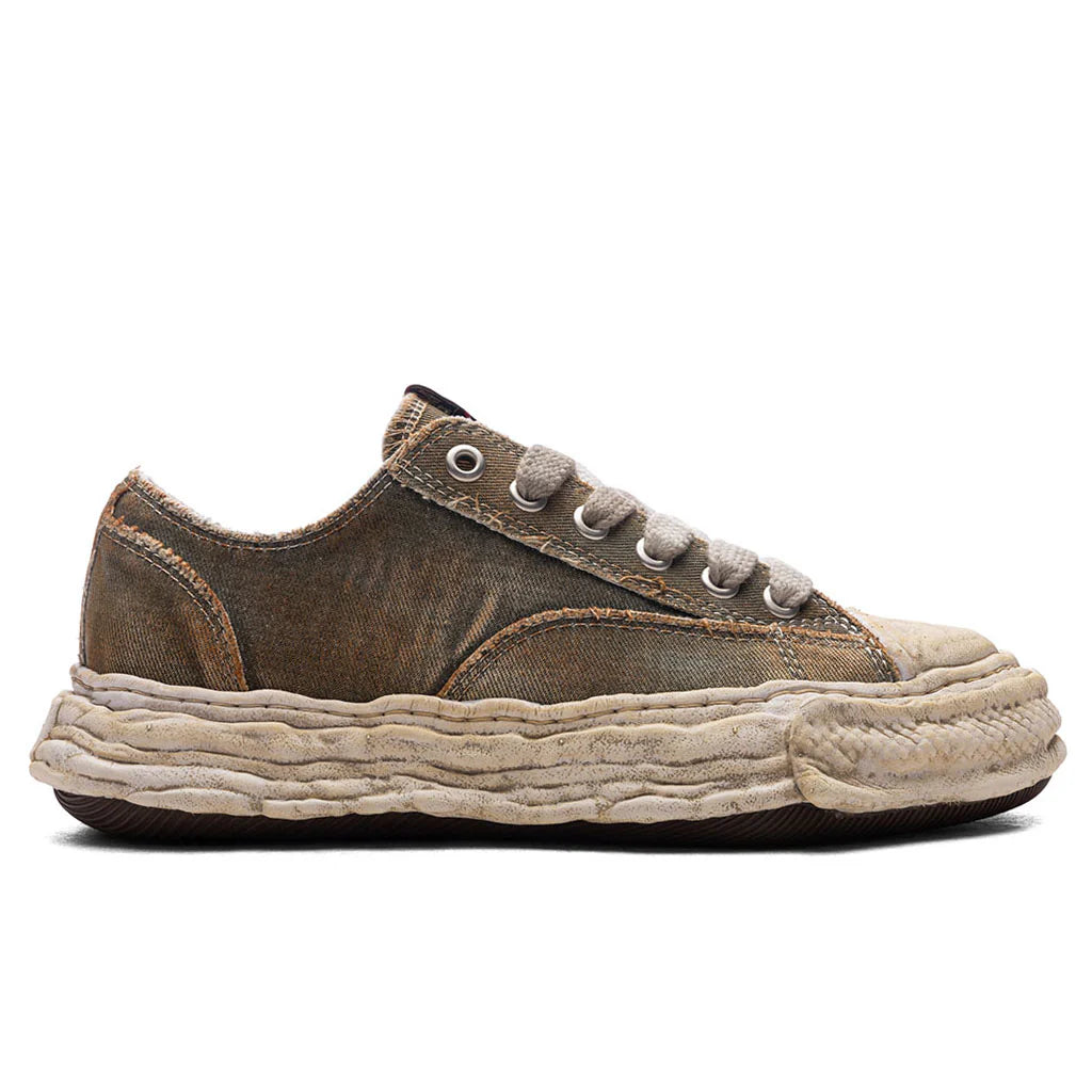 Peterson 23 Washed Denim Low OG Sole Green