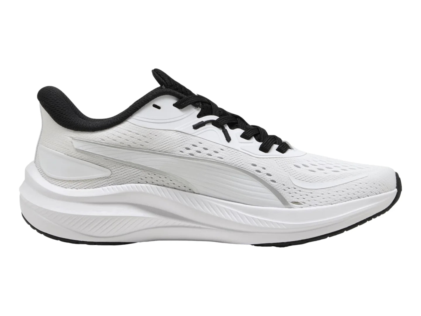 Tenis Puma Skyrocket Lite 2 Blanco y Plata para Hombre