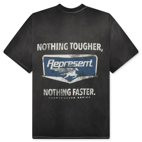 Nothing Faster T Shirt Stained Black