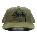 Big Stock Mid Depth Cap Army Green