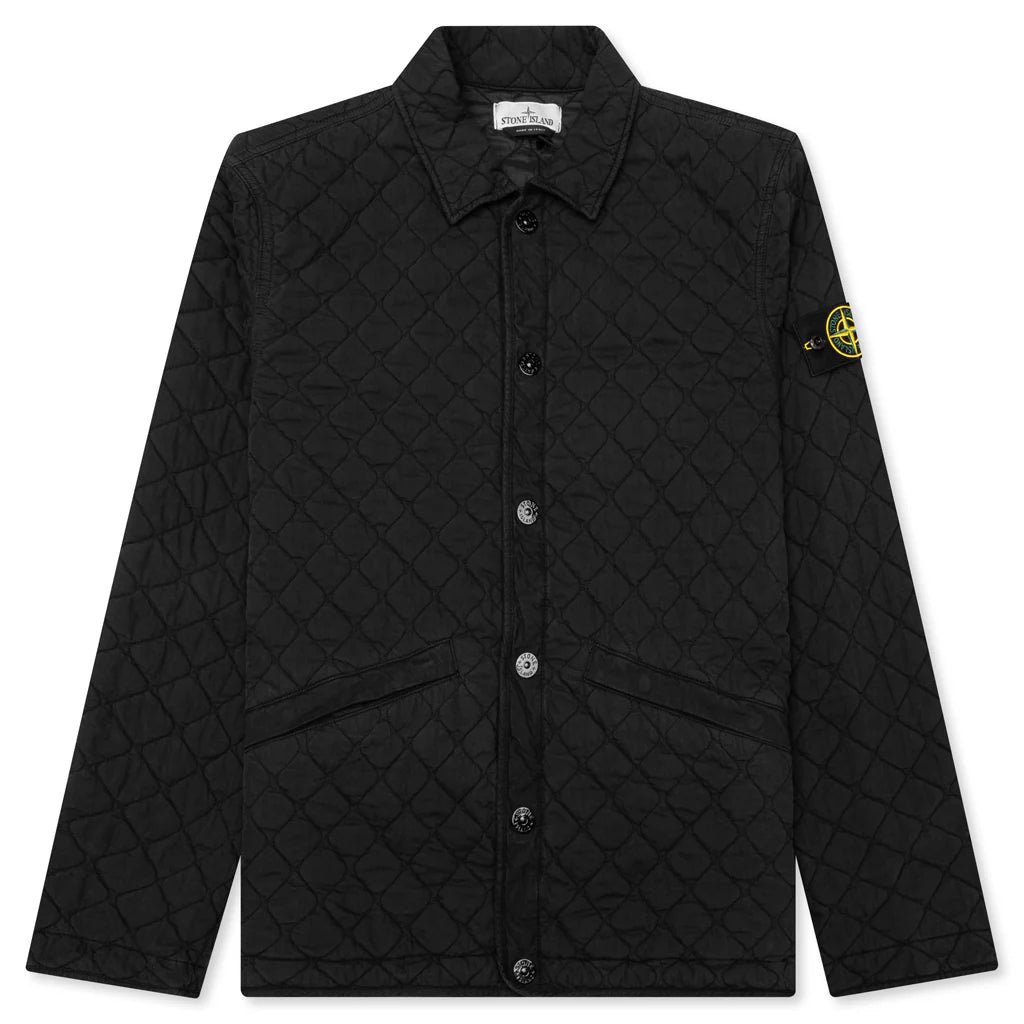 Light Quilted Jacket Black