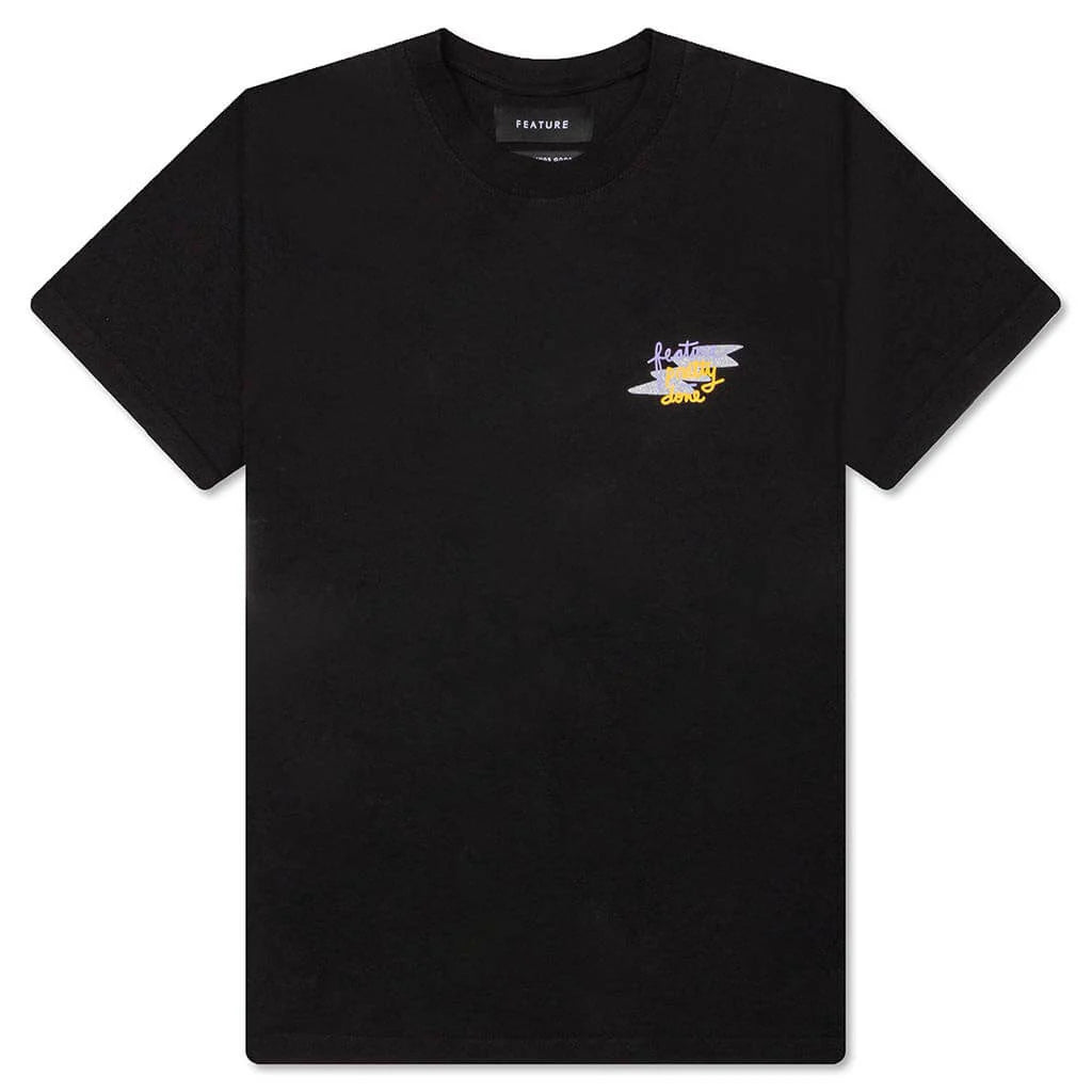 Feature x Pretty Done Mind Body Soul Tee Black