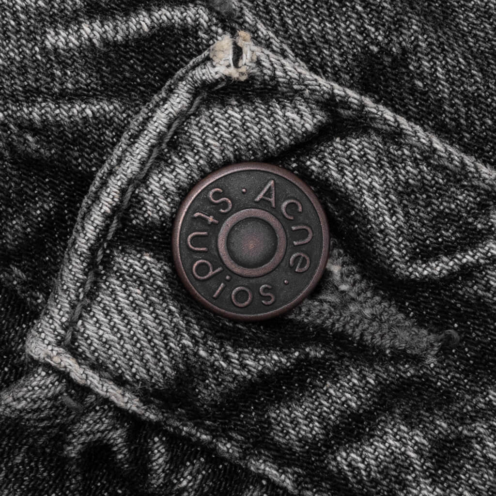 2006M Gothik Loose Fit Jeans Washed Black