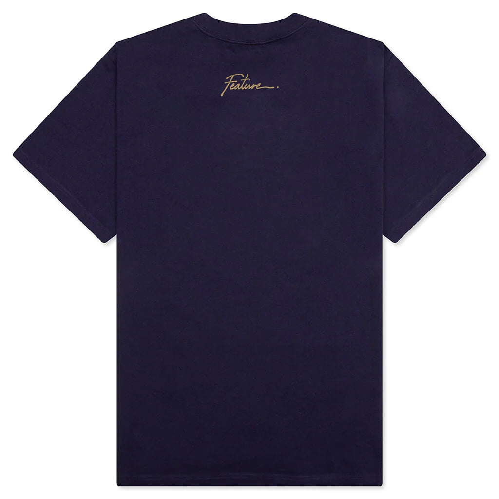 Feature x Wynn Plaza Tee Astral Aura Blue