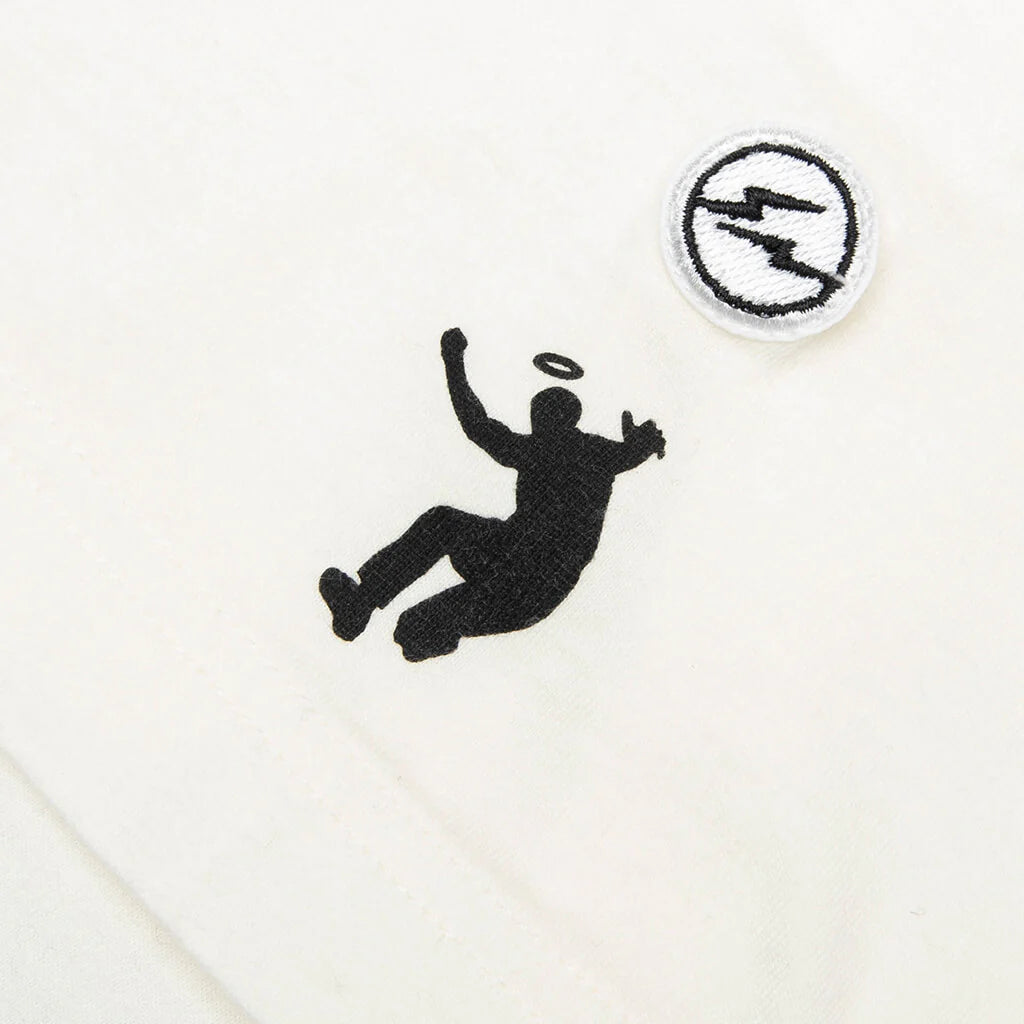 Jordan x Union x Fragment Tee Pale Ivory Ivory Black