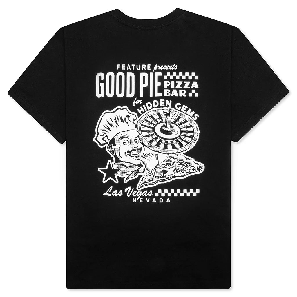 Feature x Good Pie Good Hot Tee Black