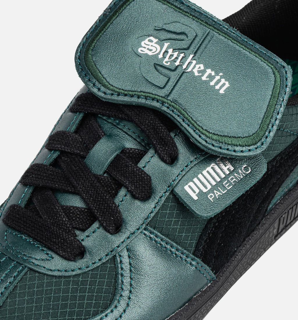 Harry Potter x Palermo Slytherin Mens Lifestyle Shoe Dark Myrtle Black