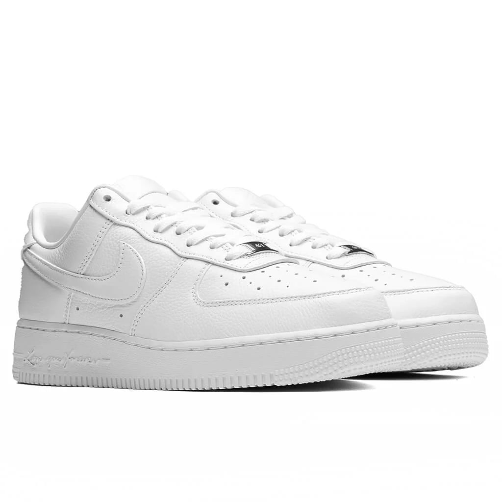 Nike x NOCTA Certified Lover Boy Air Force 1 Low White White