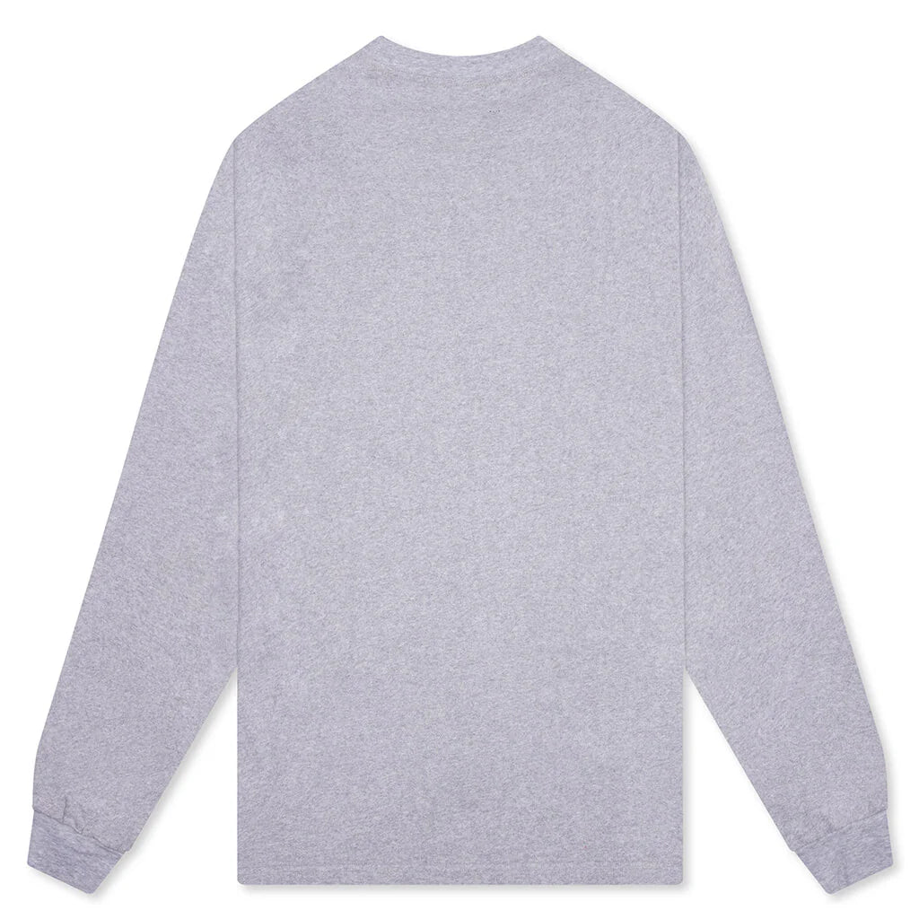 Twitch L S T Shirt Heather Grey
