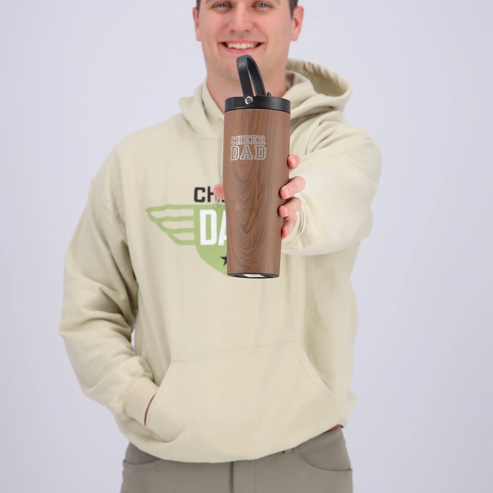 Corkcicle Cheer Dad Wood 30oz